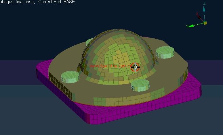ANSA for ABAQUS前处理设置